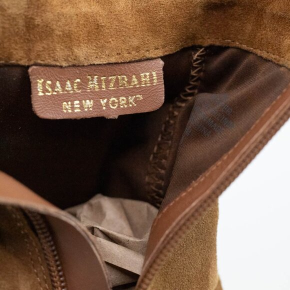 Isaac Mizrahi Gabina Suede Boots Booties 7.5 - Picture 11 of 11